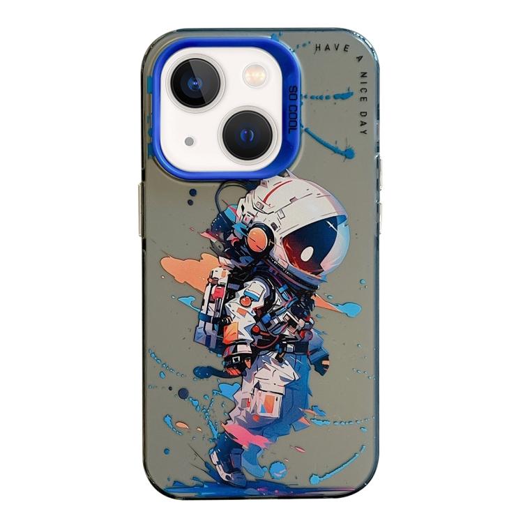 Animal Pattern Oil Painting Series PC + TPU Phone Case, For iPhone 13 mini