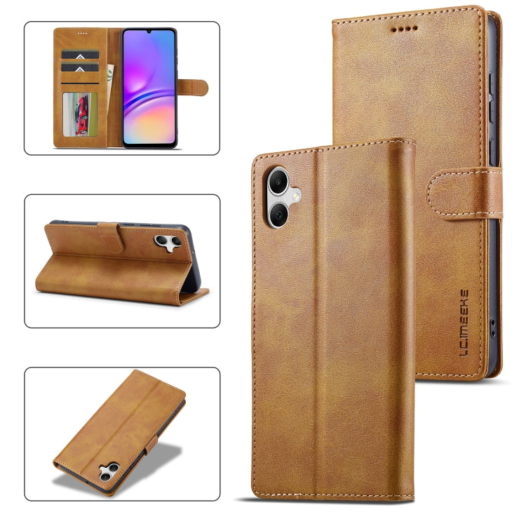 LC.IMEEKE Calf Texture Leather Phone Case, For Samsung Galaxy A35 5G, For Samsung Galaxy S24 Ultra 5G, For Samsung Galaxy S24+ 5G, For Samsung Galaxy S24 5G