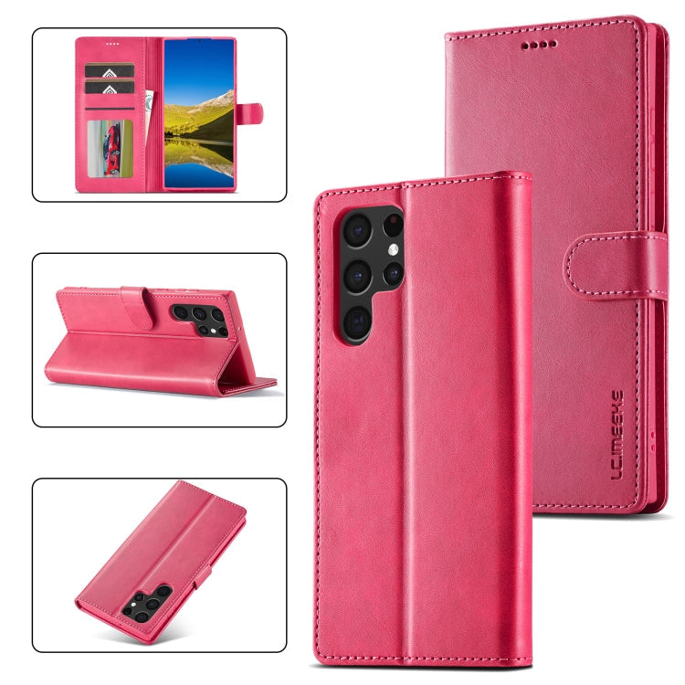 LC.IMEEKE Calf Texture Leather Phone Case, For Samsung Galaxy S23 FE 5G, For Samsung Galaxy A55 5G, For Samsung Galaxy A05, For Samsung Galaxy A05S