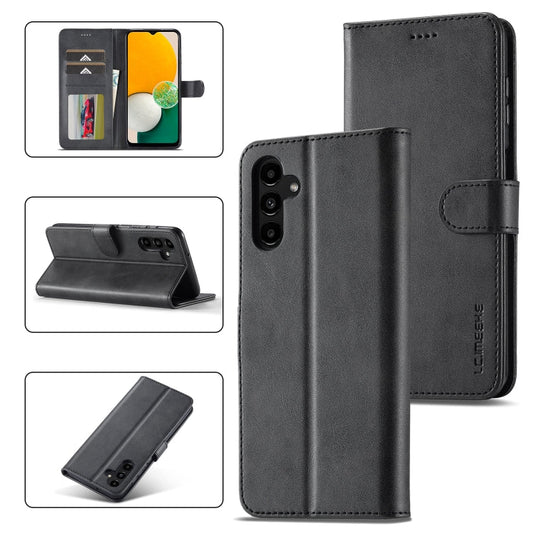 LC.IMEEKE Calf Texture Leather Phone Case, For Samsung Galaxy A15 5G, For Samsung Galaxy A25