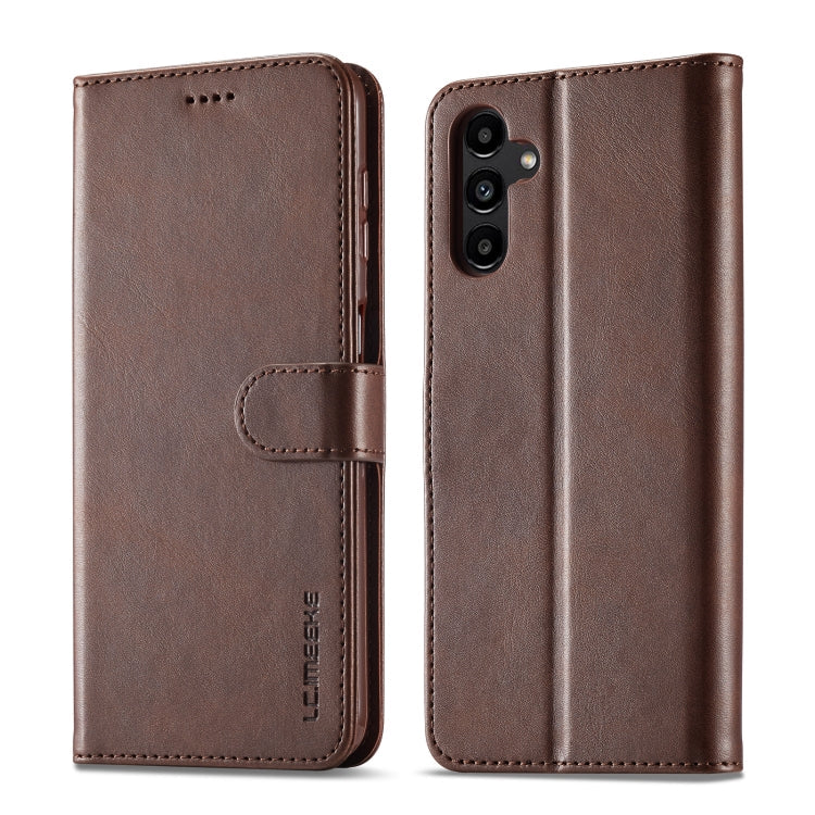 LC.IMEEKE Calf Texture Leather Phone Case, For Samsung Galaxy S23 FE 5G, For Samsung Galaxy A55 5G, For Samsung Galaxy S24+ 5G, For Samsung Galaxy S24 5G