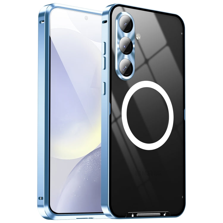 MagSafe Magnetic Frosted Metal Phone Case, For Samsung Galaxy S26 Ultra 5G, For Samsung Galaxy S25 5G, For Samsung Galaxy S25+ 5G, For Samsung Galaxy S25 Ultra 5G, For Samsung Galaxy S24 FE 5G