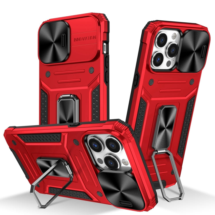 Camshield Robot TPU Hybrid PC Phone Case, For iPhone 14, For iPhone 14 Pro, For iPhone 14 Pro Max, For iPhone 13 Pro Max