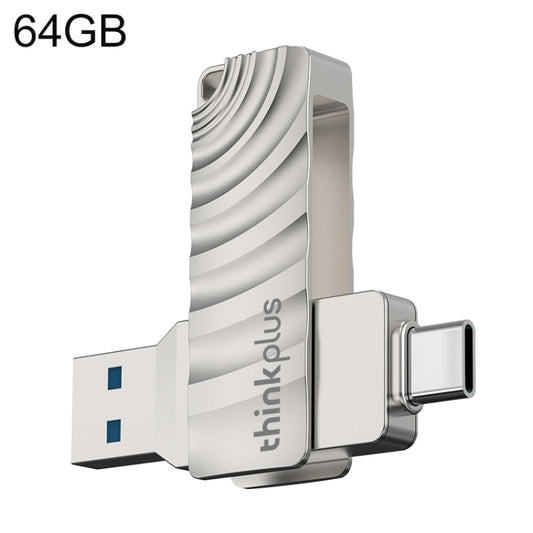 Lenovo Thinkplus MU232 USB 3.2 + USB-C / Type-C Dual Head Flash Drive, 64GB, 128GB, 256GB