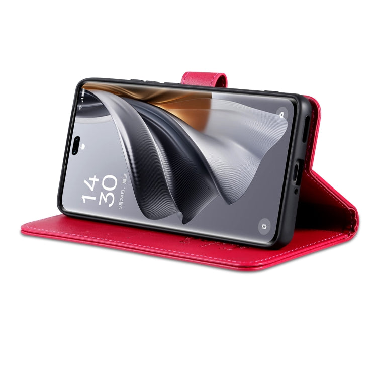 For Huawei nova13 Pro AZNS Sheepskin Texture Flip Leather Phone Case(Red)