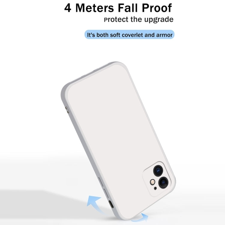 For iPhone 15 Pro Max Synthetic Liquid Silicone Phone Case (White)