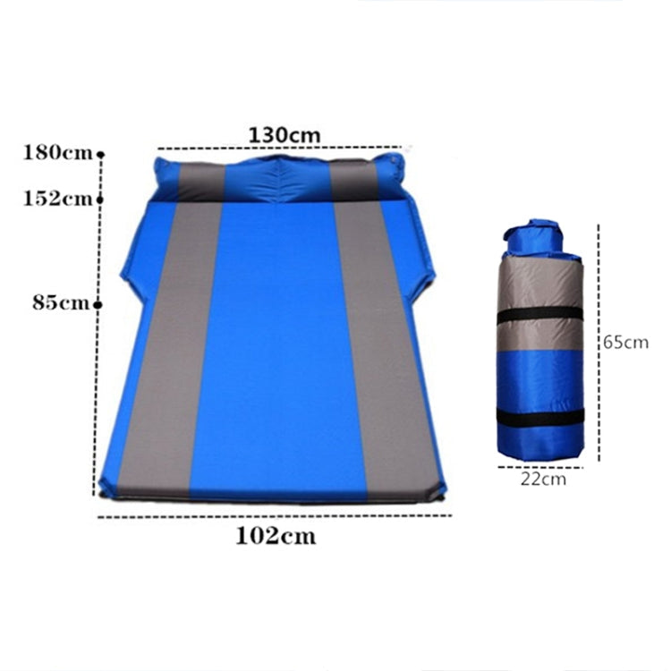 Universal Car Polyester Pongee Sleeping Mat Mattress Off-road SUV Trunk Travel Inflatable Mattress Air Bed, 180 x 130 x 102cm