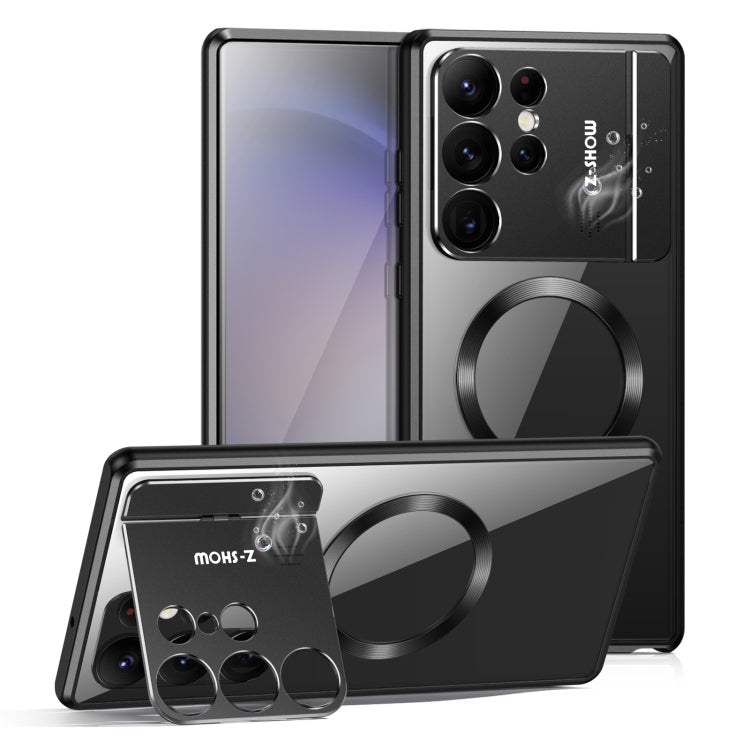 Aromatherapy Holder Single-sided MagSafe Magnetic Phone Case, For Samsung Galaxy S26 Ultra 5G, For Samsung Galaxy S25 Ultra 5G, For Samsung Galaxy S24 Ultra 5G, For Samsung Galaxy S23 Ultra 5G