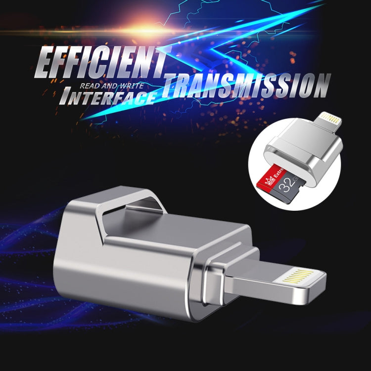 MicroDrive 8pin To TF Card Adapter Mini iPhone & iPad TF Card Reader, Card Reader