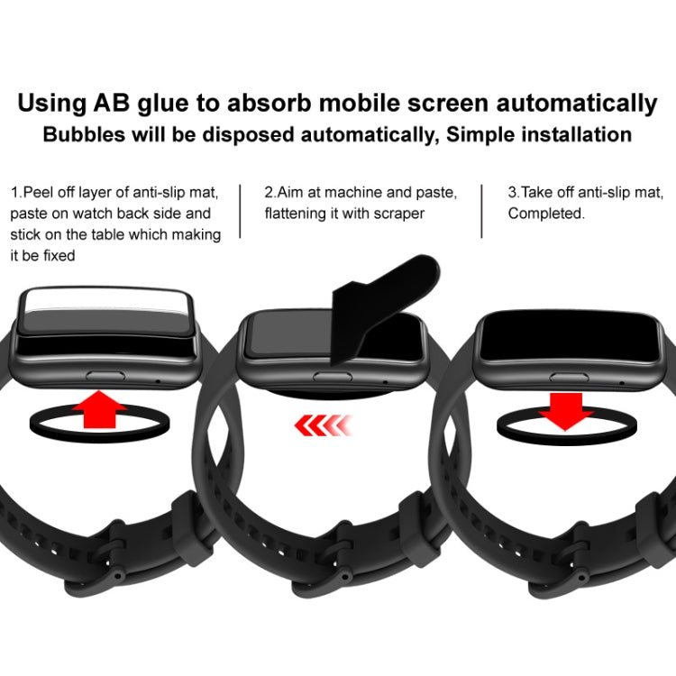 For Xiaomi Redmi Watch 4 imak Plexiglass HD Watch Protective Film