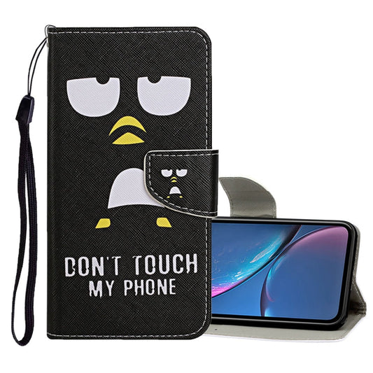 Colored Drawing Pattern Horizontal Flip Leather Case with Holder & Card Slots & Wallet, For iPhone XR, For iPhone XS Max
