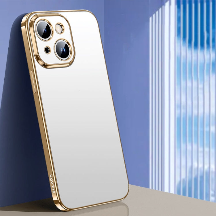 SULADA Electroplating Frosted TPU Phone Case, For iPhone 15