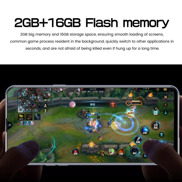 Reno8 Pro / B55, 6.49 inch Screen, Face Identification, Android  8.1 MTK6580A Quad Core, Network: 3G, OTG, Dual SIM, Reno8 Pro / B55 2GB+16GB