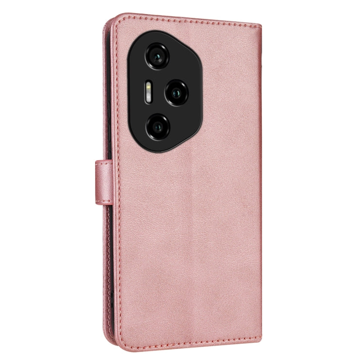 For Honor 300 Pro AZNS Skin Feel Calf Texture Flip Leather Phone Case(Rose Gold)