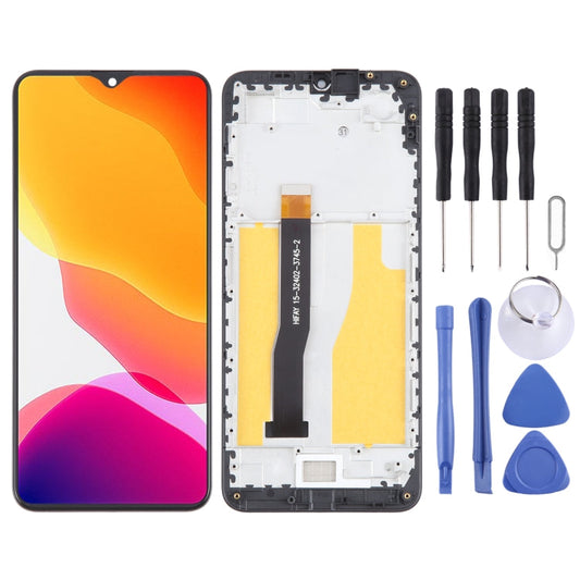 Original LCD Screen Digitizer Full Assembly with Frame, For Cubot Note 21, For Cubot Note 40