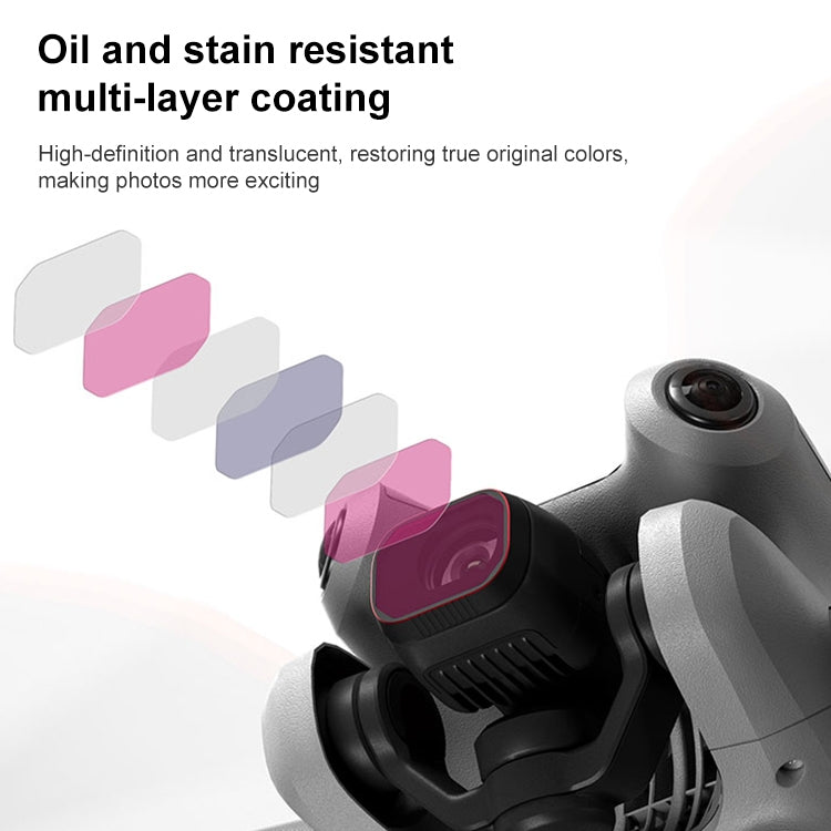 For DJI Mini 4 Pro STARTRC Drone Lens Filter, Lens:ND16/64/256
