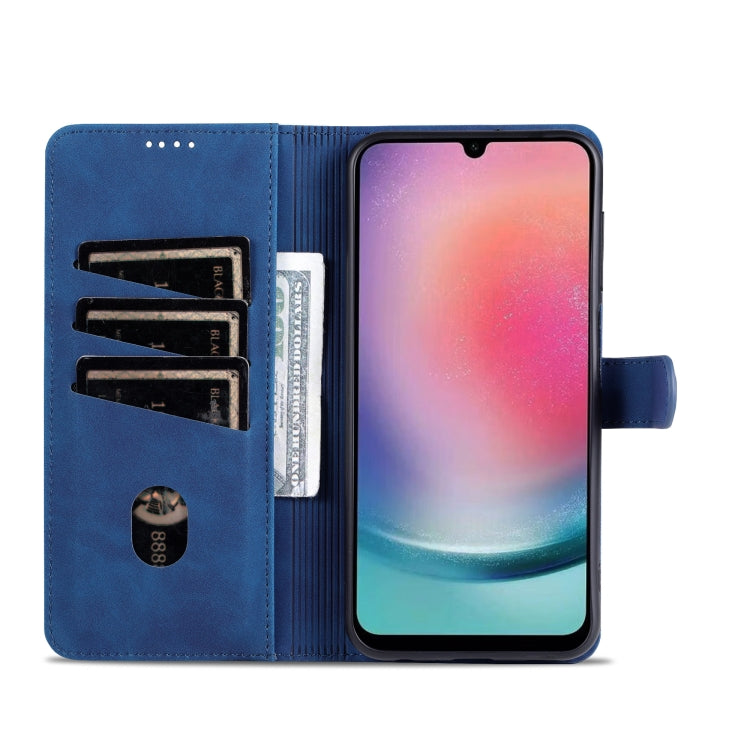 AZNS Skin Feel Calf Texture Flip Leather Phone Case, For Samsung Galaxy A24 4G / A25, For Samsung Galaxy S24 Ultra 5G, For Samsung Galaxy A55 5G, For Samsung Galaxy A35 5G
