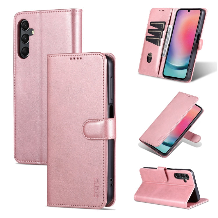 AZNS Skin Feel Calf Texture Flip Leather Phone Case, For Samsung Galaxy A24 4G / A25, For Samsung Galaxy S24 Ultra 5G, For Samsung Galaxy A55 5G, For Samsung Galaxy A35 5G