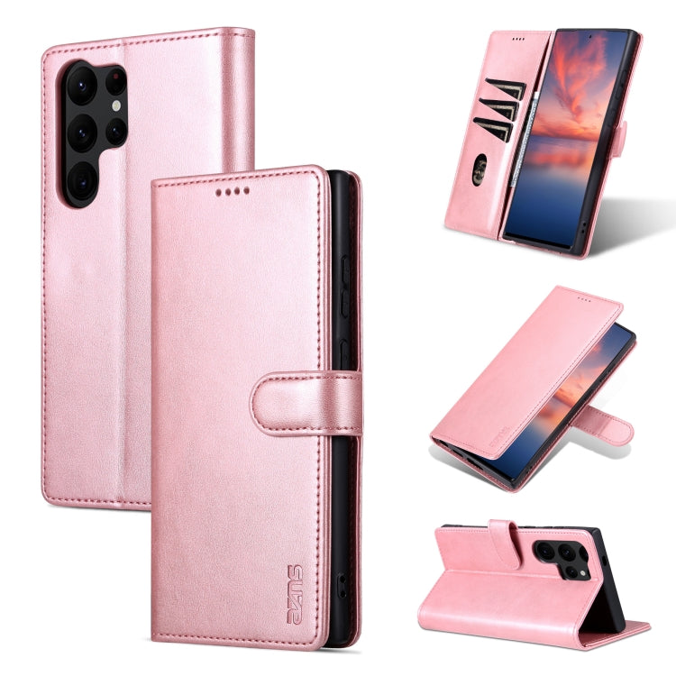 AZNS Skin Feel Calf Texture Flip Leather Phone Case, For Samsung Galaxy A24 4G / A25, For Samsung Galaxy S24 Ultra 5G, For Samsung Galaxy A55 5G, For Samsung Galaxy A35 5G