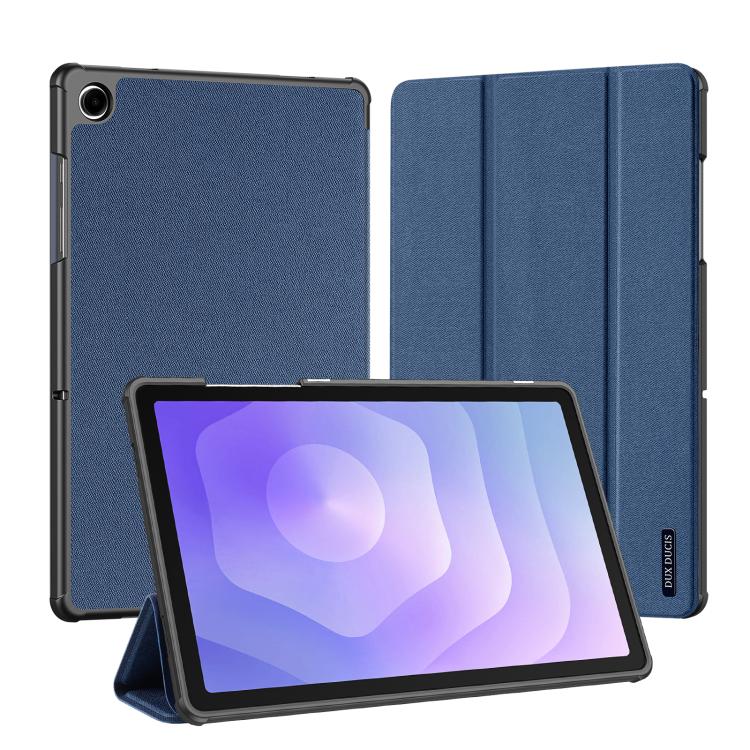 DUX DUCIS Domo Series Magnetic Flip Leather Tablet Case, For Samsung Galaxy Tab A11+ / A9+, For Samsung Galaxy Tab S9 FE / S10 FE, For Samsung Galaxy Tab S10 FE+, For Samsung Galaxy Tab S10+, For Samsung Galaxy Tab S9 FE+, For Samsung Galaxy Tab S10 Ultra