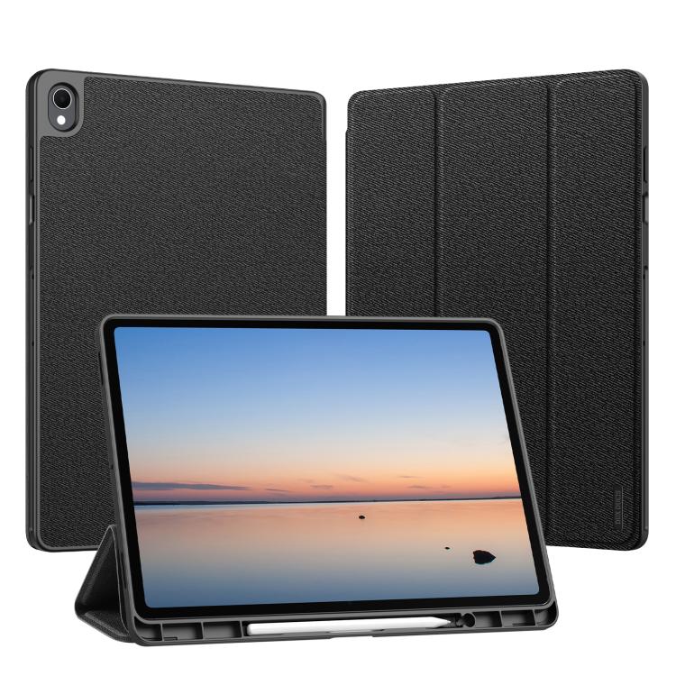 DUX DUCIS Domo Series Magnetic Flip Leather Tablet Case, For Galaxy Tab S12+, For Samsung Galaxy Tab A11+ / A9+, For Samsung Galaxy Tab S9 FE / S10 FE, For Samsung Galaxy Tab S10 FE+, For Samsung Galaxy Tab S10 Ultra, For Samsung Galaxy Tab S10+       ...