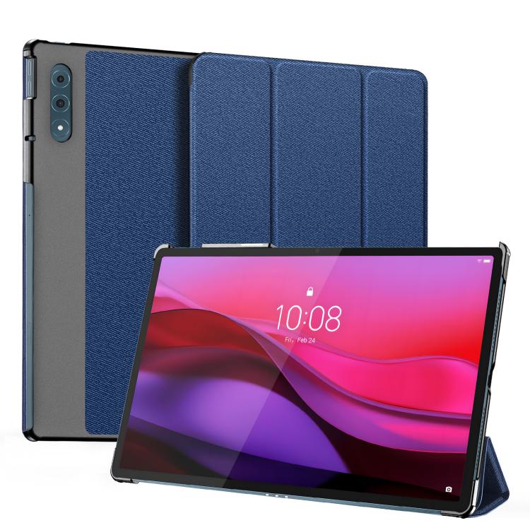 DUX DUCIS Domo Series Magnetic Flip Leather Tablet Case, For Lenovo Yoga Tab Plus