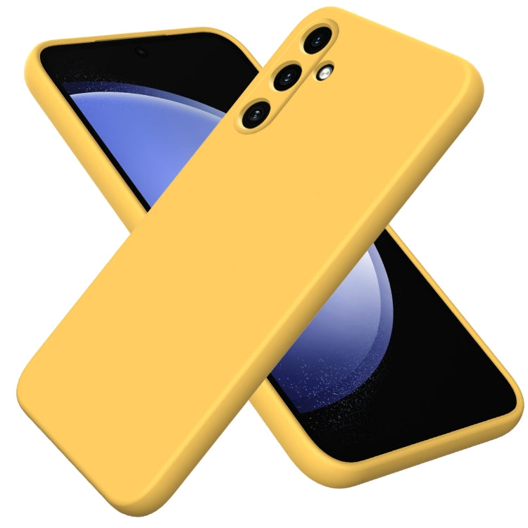 Solid Color Liquid Silicone Dropproof Full Coverage Phone Case, For Samsung Galaxy A15 4G / A15 5G, For Samsung Galaxy A55 5G, For Samsung Galaxy A35 5G