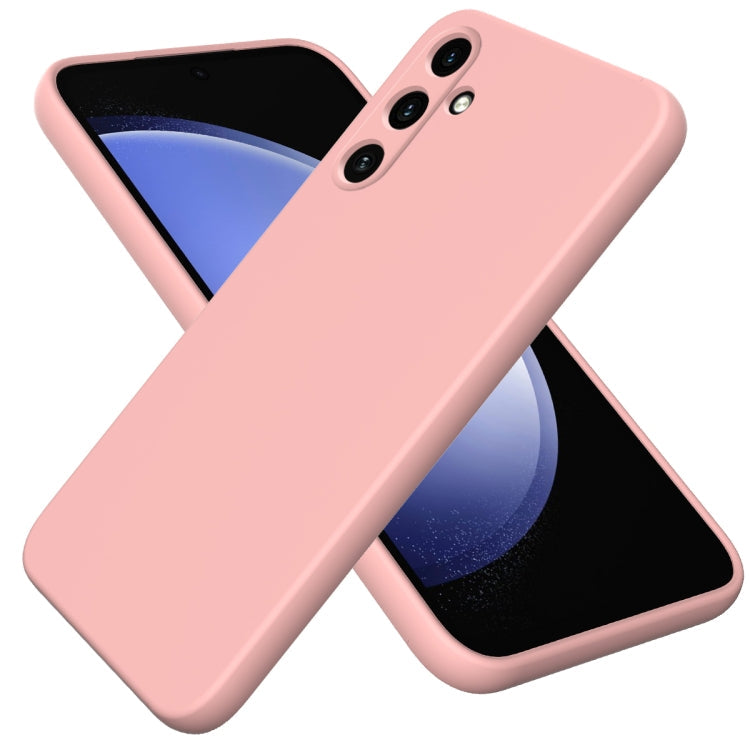 Solid Color Liquid Silicone Dropproof Full Coverage Phone Case, For Samsung Galaxy A15 4G / A15 5G, For Samsung Galaxy A55 5G, For Samsung Galaxy A35 5G
