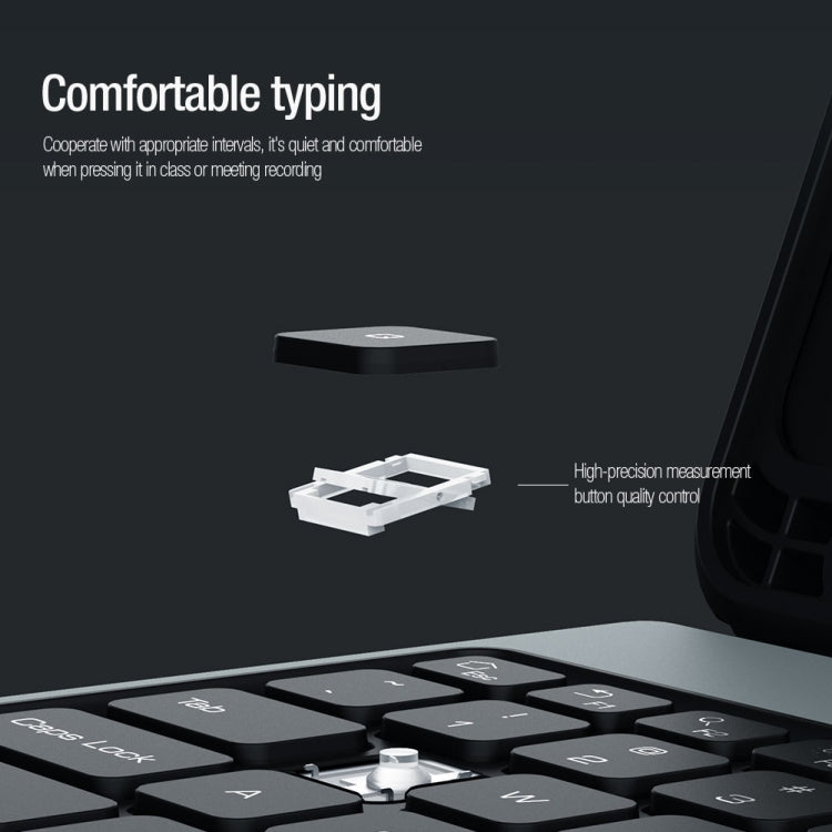 Nillkin Backlit Version Bumper Combo Keyboard Case, For Samsung Galaxy Tab S9 / S9 5G, For Samsung Galaxy Tab S9+ / S9+ 5G
