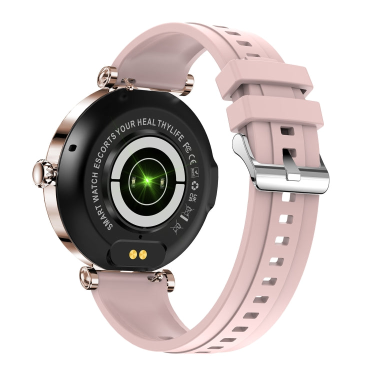 CF32 1.27 inch Screen Lady Smart Watch, Support Female Physiology Monitoring & 100+ Sports Modes, Silicone Band