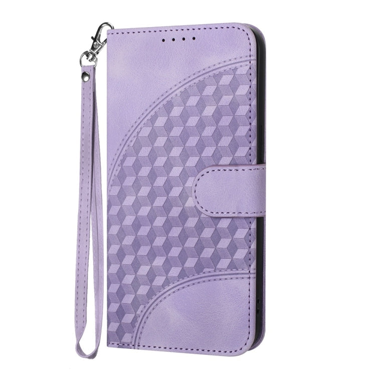 YX0060 Elephant Head Embossed Phone Leather Case with Lanyard, For iPhone 16 Pro, For iPhone 16 Plus, For iPhone 16
