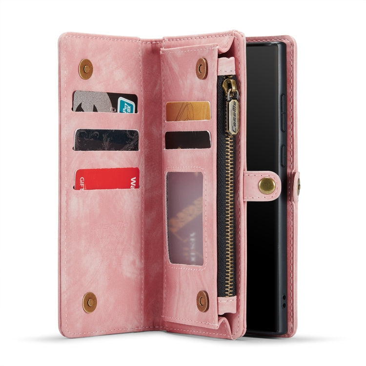 CaseMe-008 Detachable Multifunctional Horizontal Flip Leather Case with Card Slot & Holder & Zipper Wallet & Photo Frame, For Samsung Galaxy Note20 Ultra, For Samsung Galaxy Note20