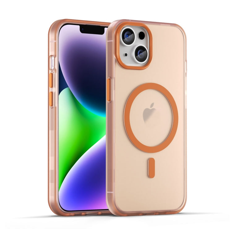 MagSafe Frosted Translucent TPU + PC Full Coverage Phone Case, For iPhone 14, For iPhone 14 Pro