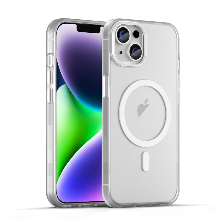 MagSafe Frosted Translucent TPU + PC Full Coverage Phone Case, For iPhone 14, For iPhone 14 Pro