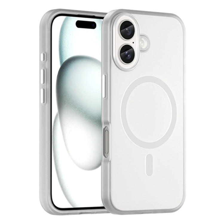 MagSafe Frosted Translucent TPU + PC Full Coverage Phone Case, For iPhone 15 Pro, For iPhone 15 Plus