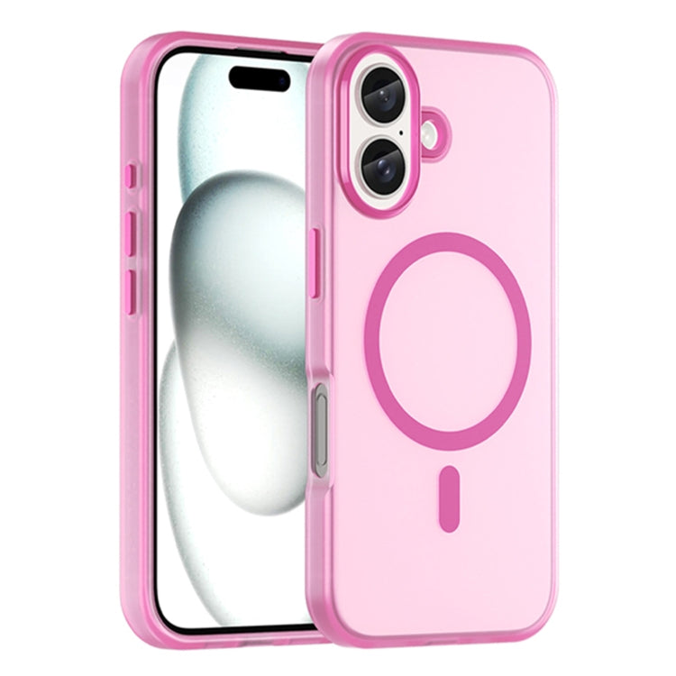 MagSafe Frosted Translucent TPU + PC Full Coverage Phone Case, For iPhone 15, For iPhone 14 Plus