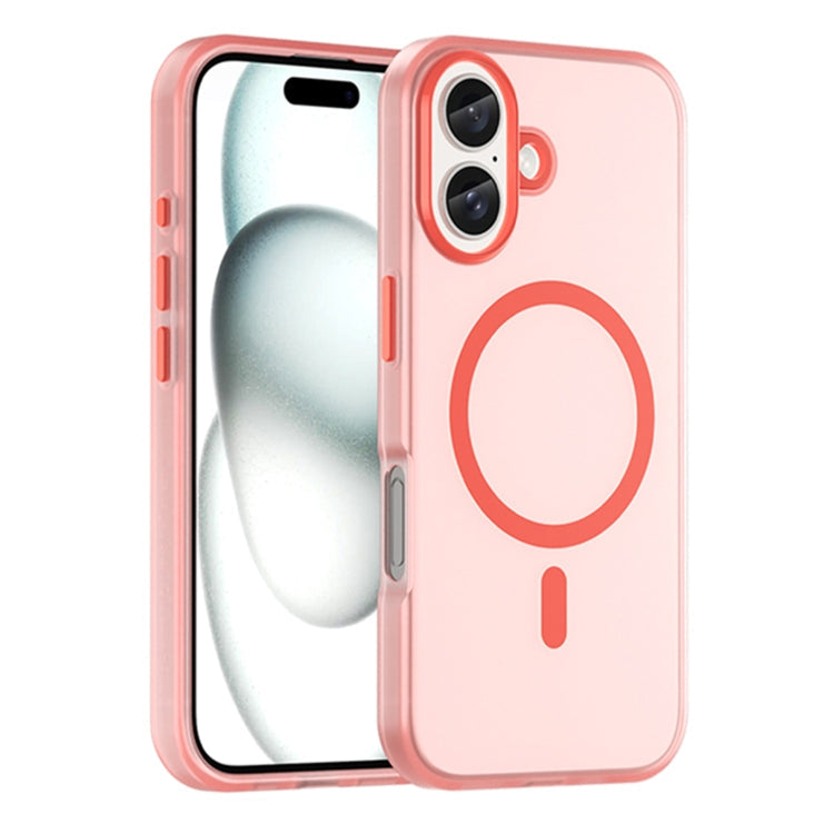 MagSafe Frosted Translucent TPU + PC Full Coverage Phone Case, For iPhone 15 Pro, For iPhone 15 Plus