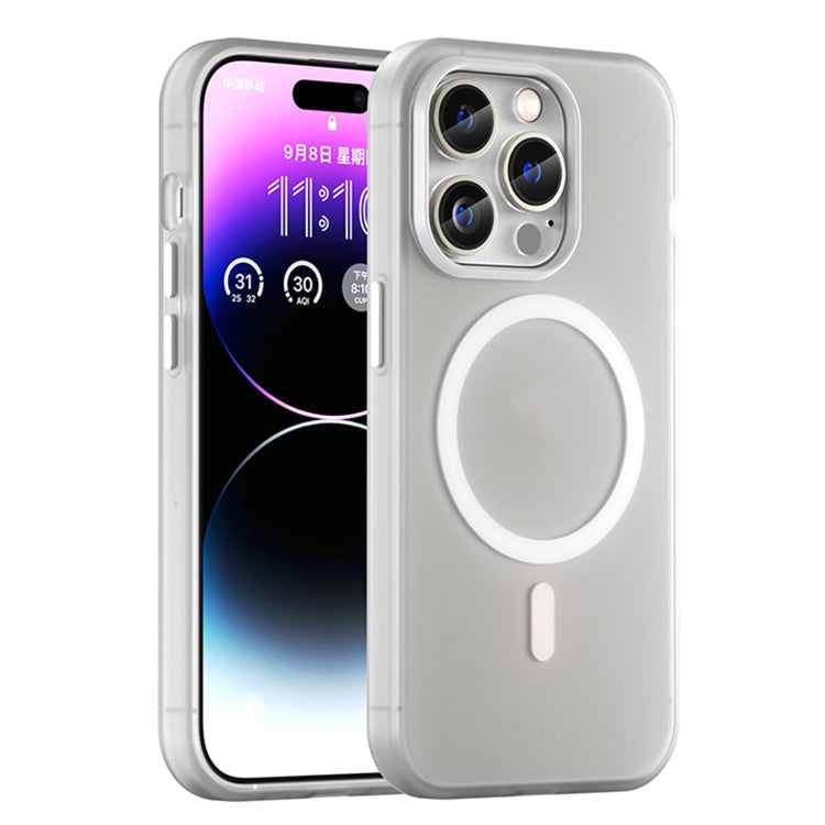 MagSafe Frosted Translucent TPU + PC Full Coverage Phone Case, For iPhone 13 Pro Max, For iPhone 13 Pro