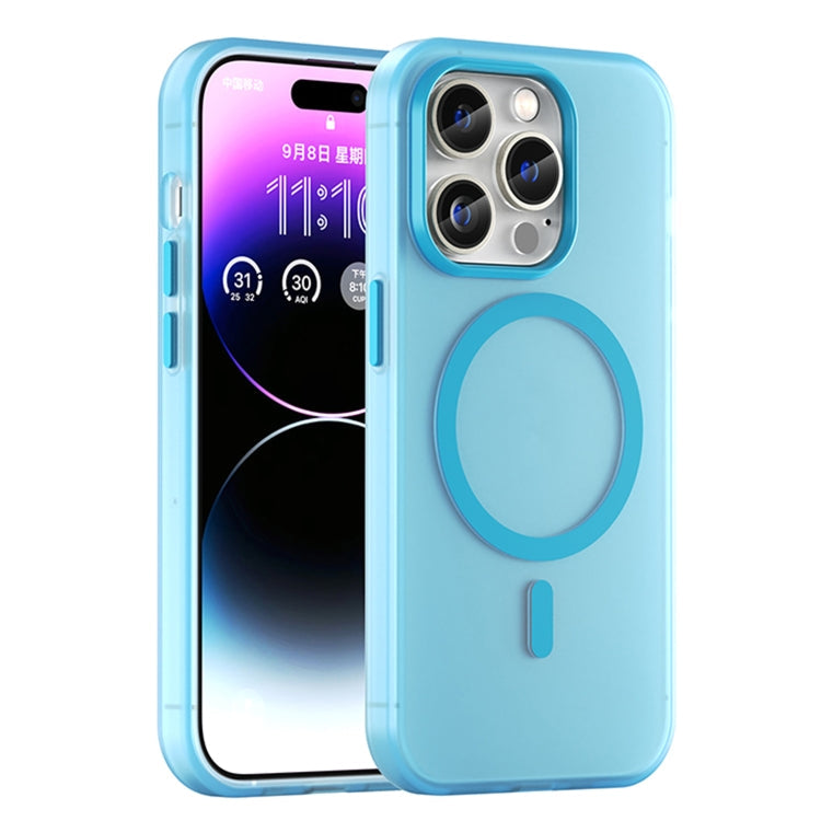 MagSafe Frosted Translucent TPU + PC Full Coverage Phone Case, For iPhone 13 Pro Max, For iPhone 13 Pro