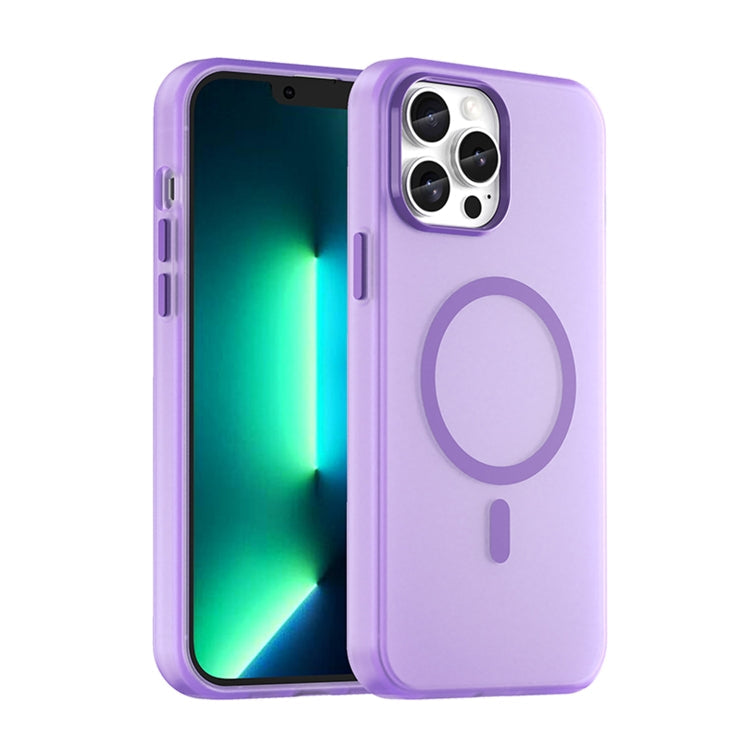 MagSafe Frosted Translucent TPU + PC Full Coverage Phone Case, For iPhone 13, For iPhone 12