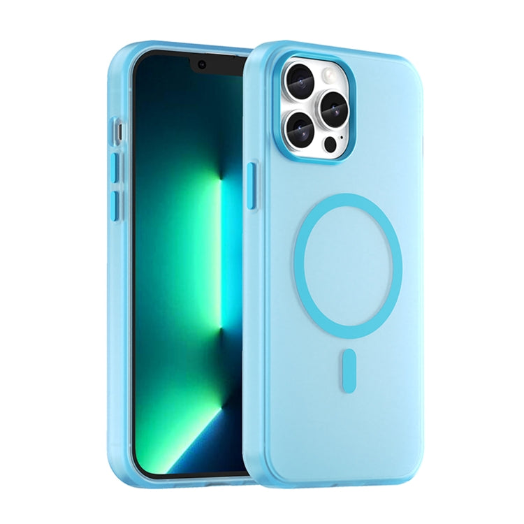 MagSafe Frosted Translucent TPU + PC Full Coverage Phone Case, For iPhone 13, For iPhone 12