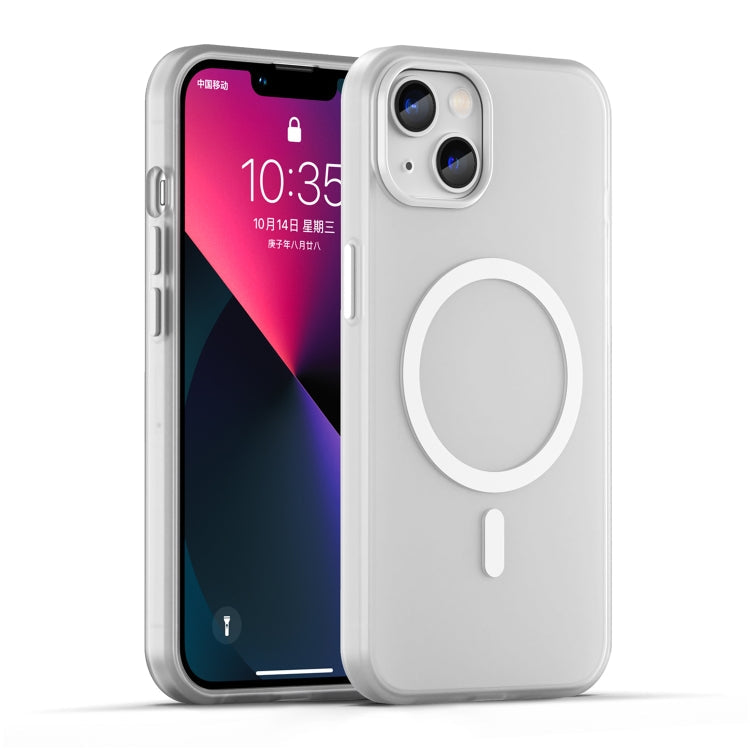 MagSafe Frosted Translucent TPU + PC Full Coverage Phone Case, For iPhone 12 Pro Max, For iPhone 12 Pro