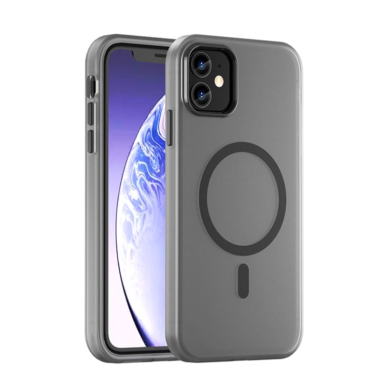 MagSafe Frosted Translucent TPU + PC Full Coverage Phone Case, For iPhone 13, For iPhone 12