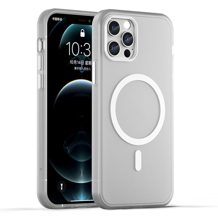 MagSafe Frosted Translucent TPU + PC Full Coverage Phone Case, For iPhone 11 Pro