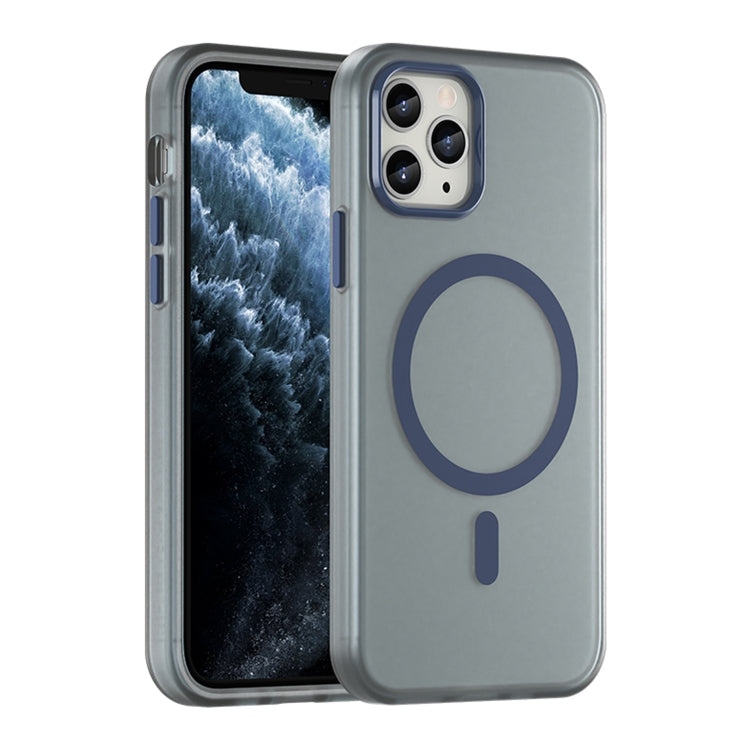 MagSafe Frosted Translucent TPU + PC Full Coverage Phone Case, For iPhone 11 Pro Max, For iPhone 11