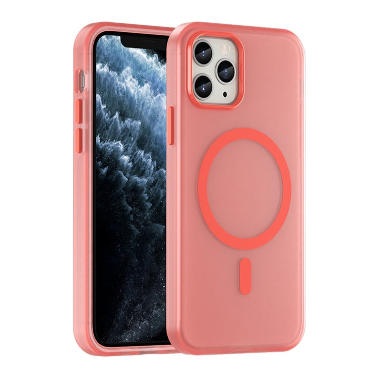 MagSafe Frosted Translucent TPU + PC Full Coverage Phone Case, For iPhone 11 Pro Max, For iPhone 11
