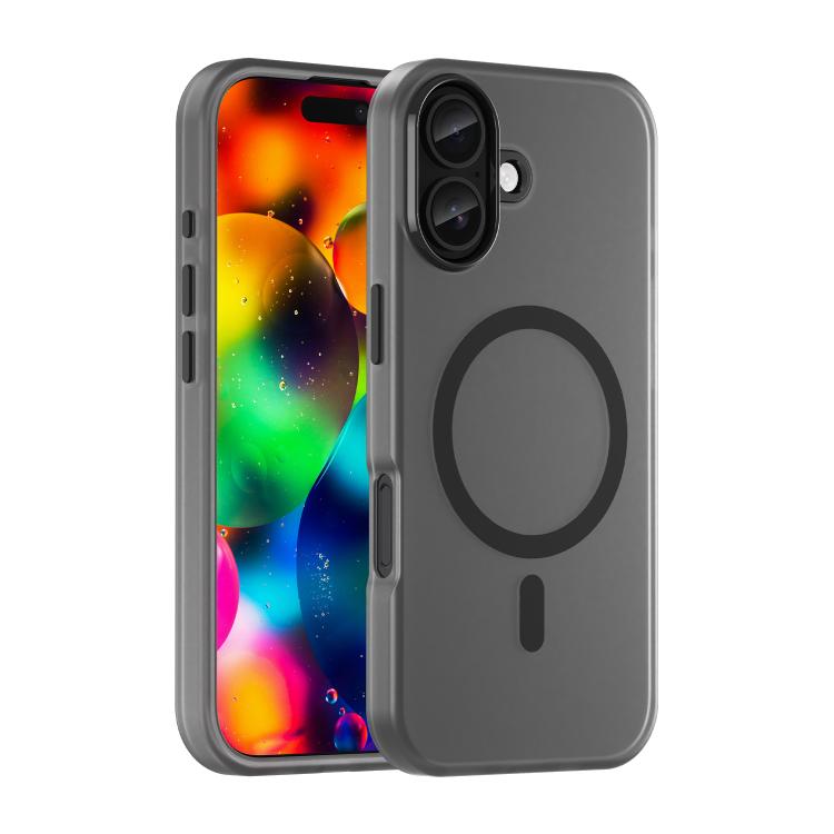 MagSafe Frosted Translucent TPU + PC Full Coverage Phone Case, For iPhone 16 Pro, For iPhone 16 Plus