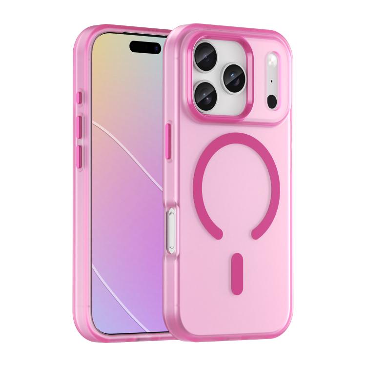 MagSafe Frosted Translucent TPU + PC Full Coverage Phone Case, For iPhone 16 Pro, For iPhone 16 Plus