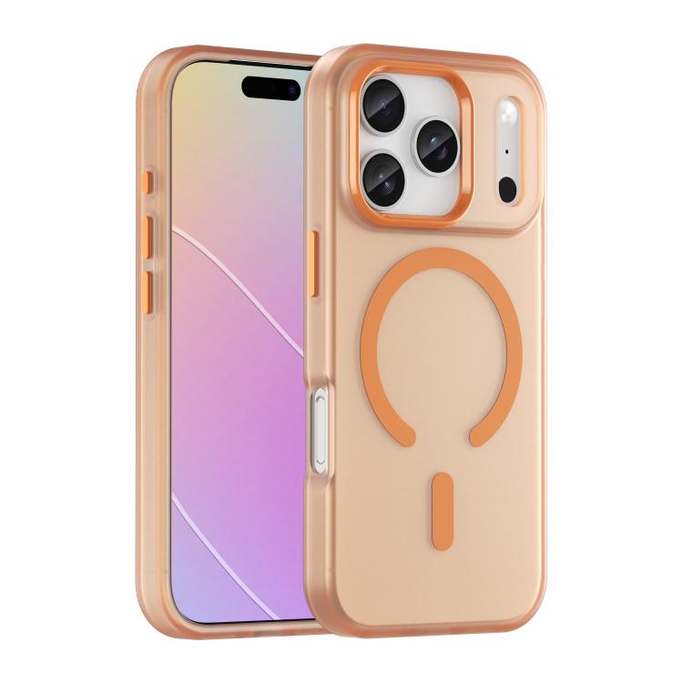 MagSafe Frosted Translucent TPU + PC Full Coverage Phone Case, For iPhone 16 Pro, For iPhone 16 Plus