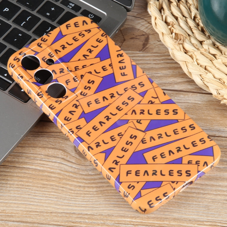 Painted Pattern Precise Hole PC Phone Case, For Samsung Galaxy A54 5G